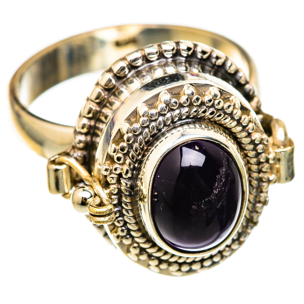 Amethyst Rings handcrafted by Anasilvercos - RING103236