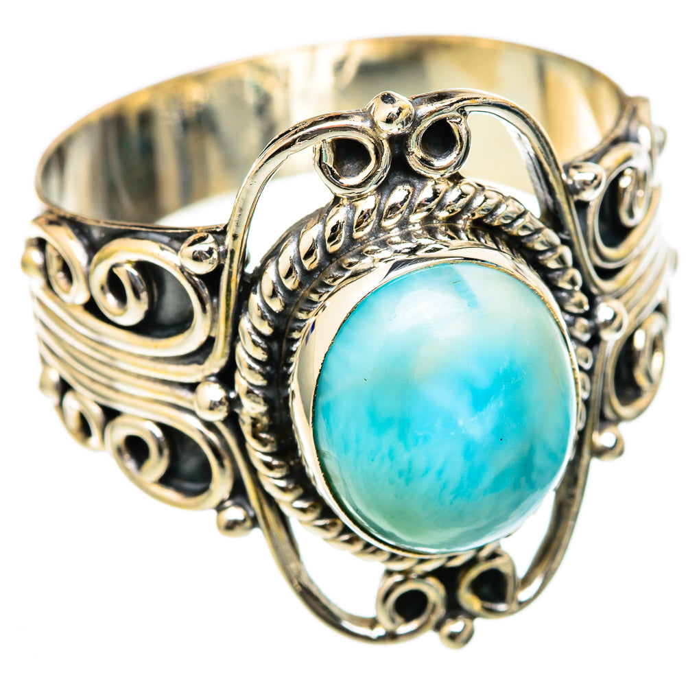 Larimar Rings handcrafted by Anasilvercos - RING103246 - Photo 2