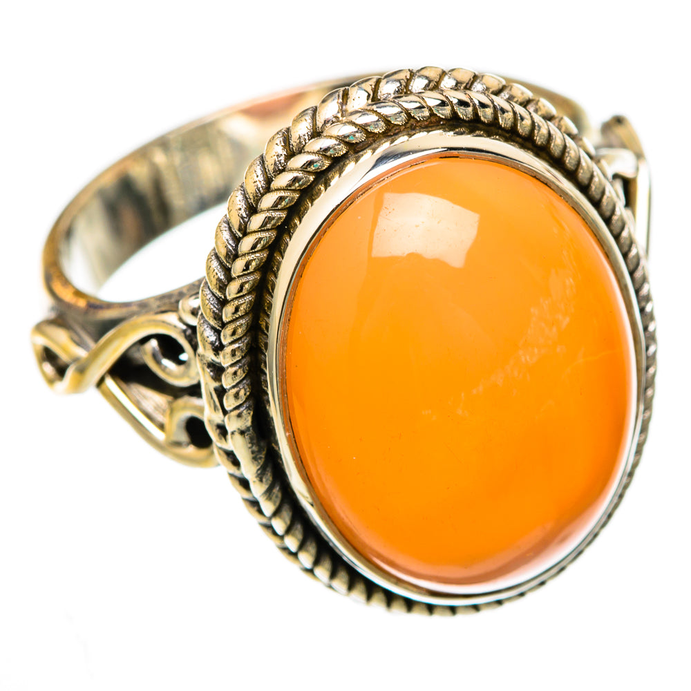 Sunstone Rings handcrafted by Anasilvercos - RING103251 - Photo 2