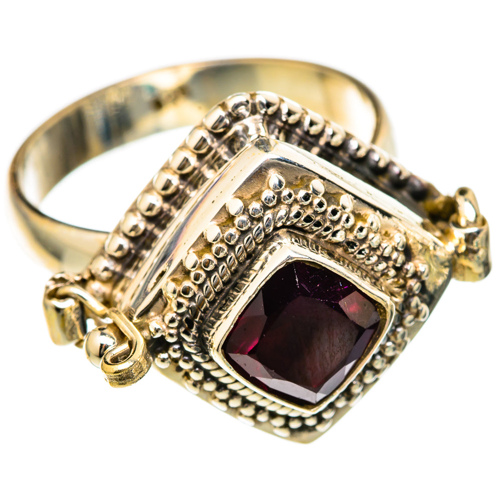 Garnet Rings handcrafted by Anasilvercos - RING103255