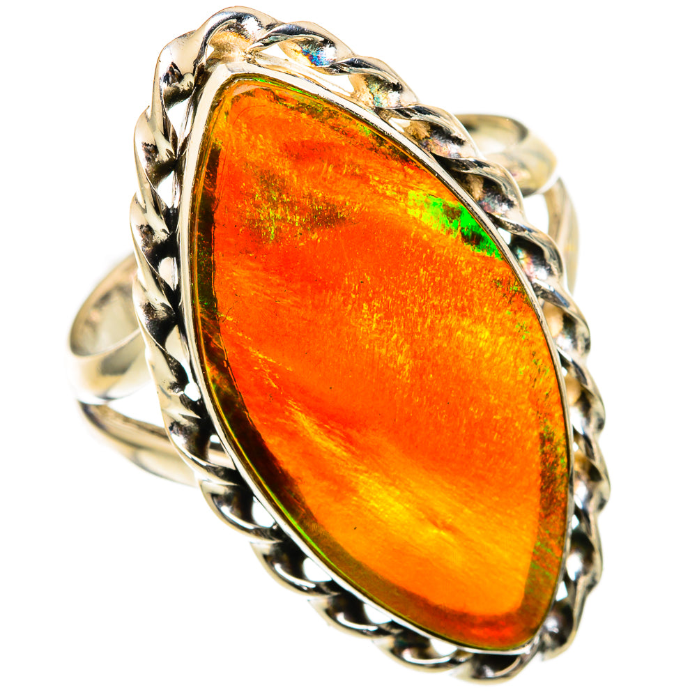 Aura Opal Rings handcrafted by Anasilvercos - RING103267 - Photo 2