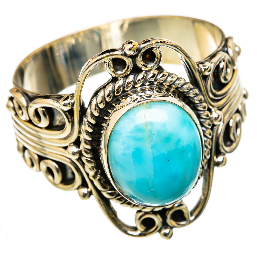 Larimar Rings handcrafted by Anasilvercos - RING103270 - Photo 2