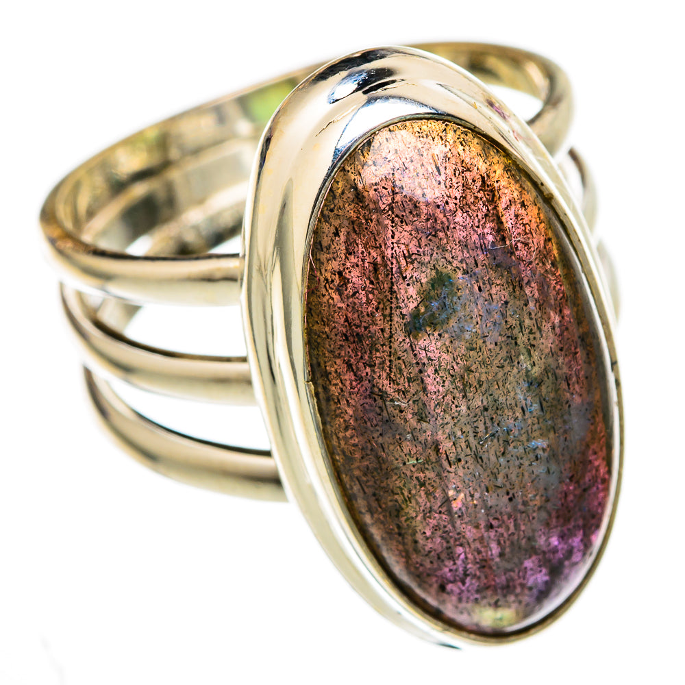 Labradorite Rings handcrafted by Anasilvercos - RING103271 - Photo 2