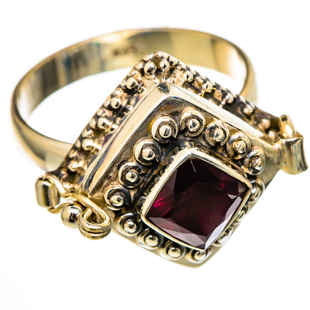 Garnet Rings handcrafted by Anasilvercos - RING103276