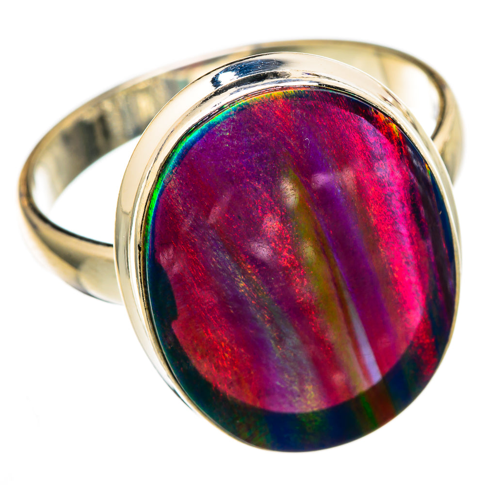 Aura Opal Rings handcrafted by Anasilvercos - RING103285