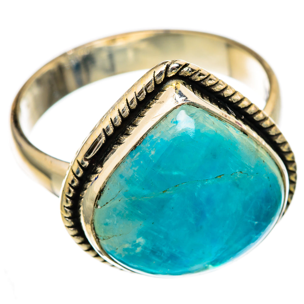 Rainbow Moonstone Rings handcrafted by Anasilvercos - RING103288