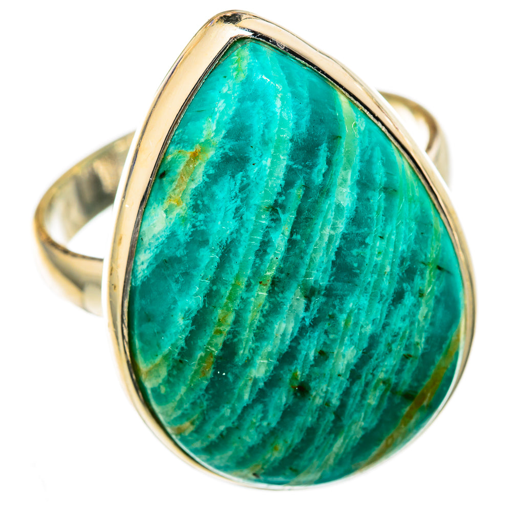 Amazonite Rings handcrafted by Anasilvercos - RING103350 - Photo 2