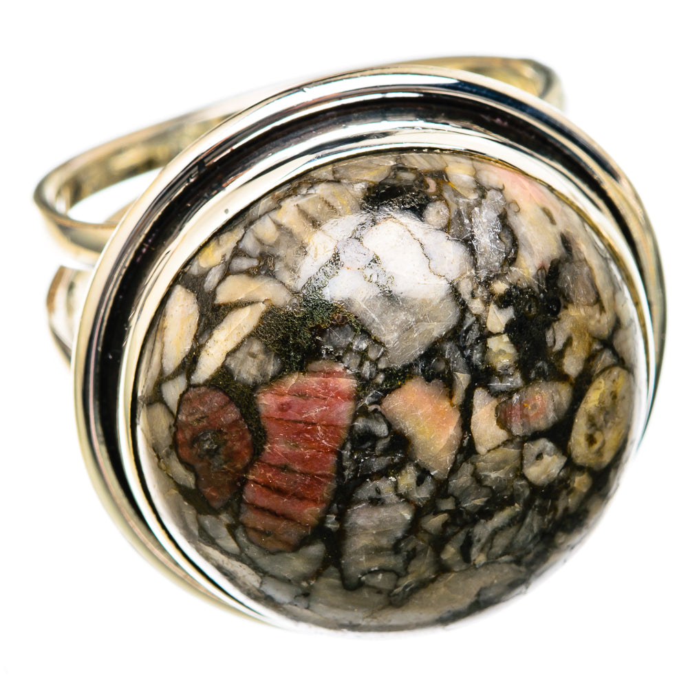 Crinoid Fossil Rings handcrafted by Anasilvercos - RING103354 - Photo 2