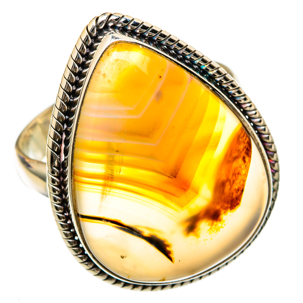 Montana Agate Rings handcrafted by Anasilvercos - RING103357 - Photo 2
