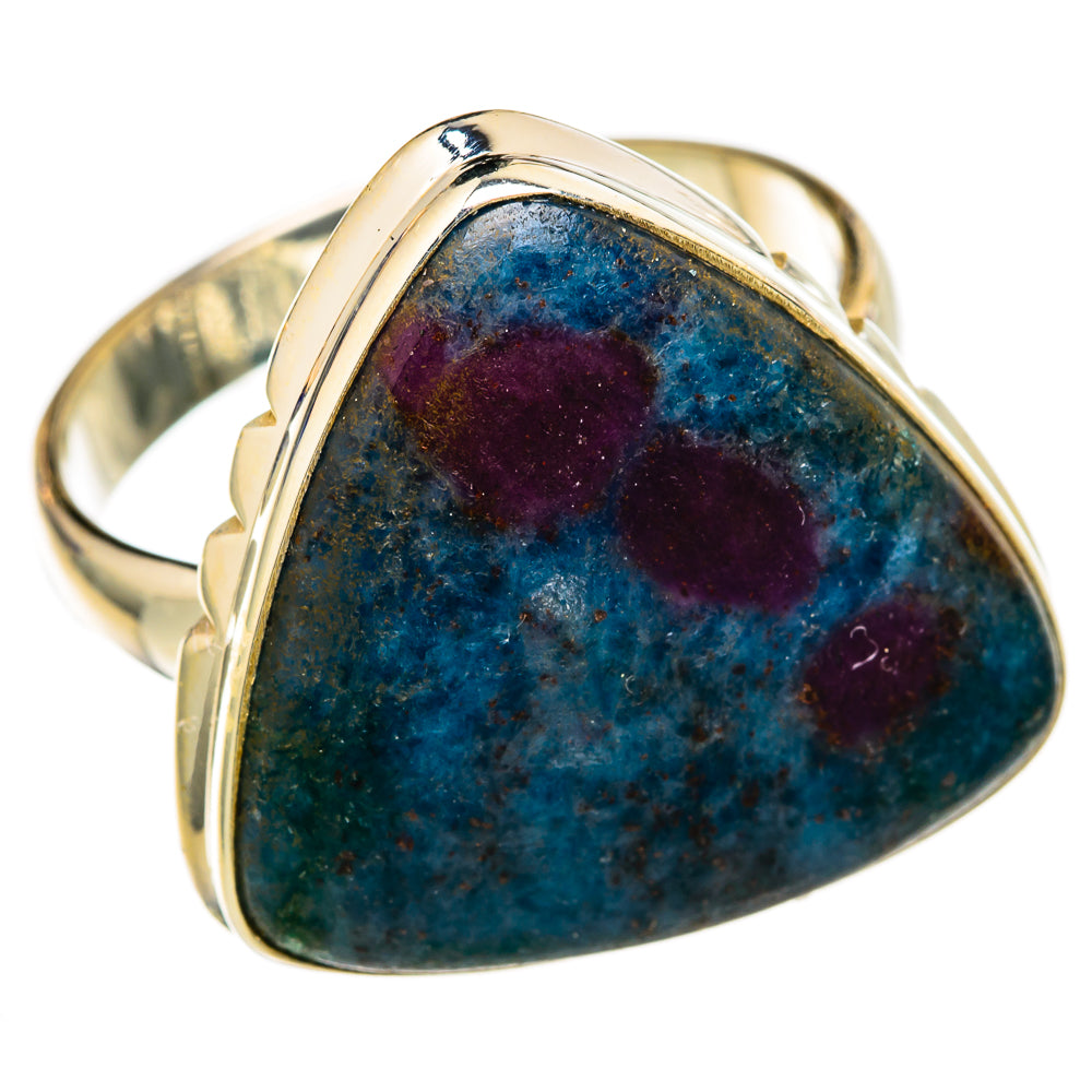 Ruby Fuchsite Rings handcrafted by Anasilvercos - RING103390 - Photo 2