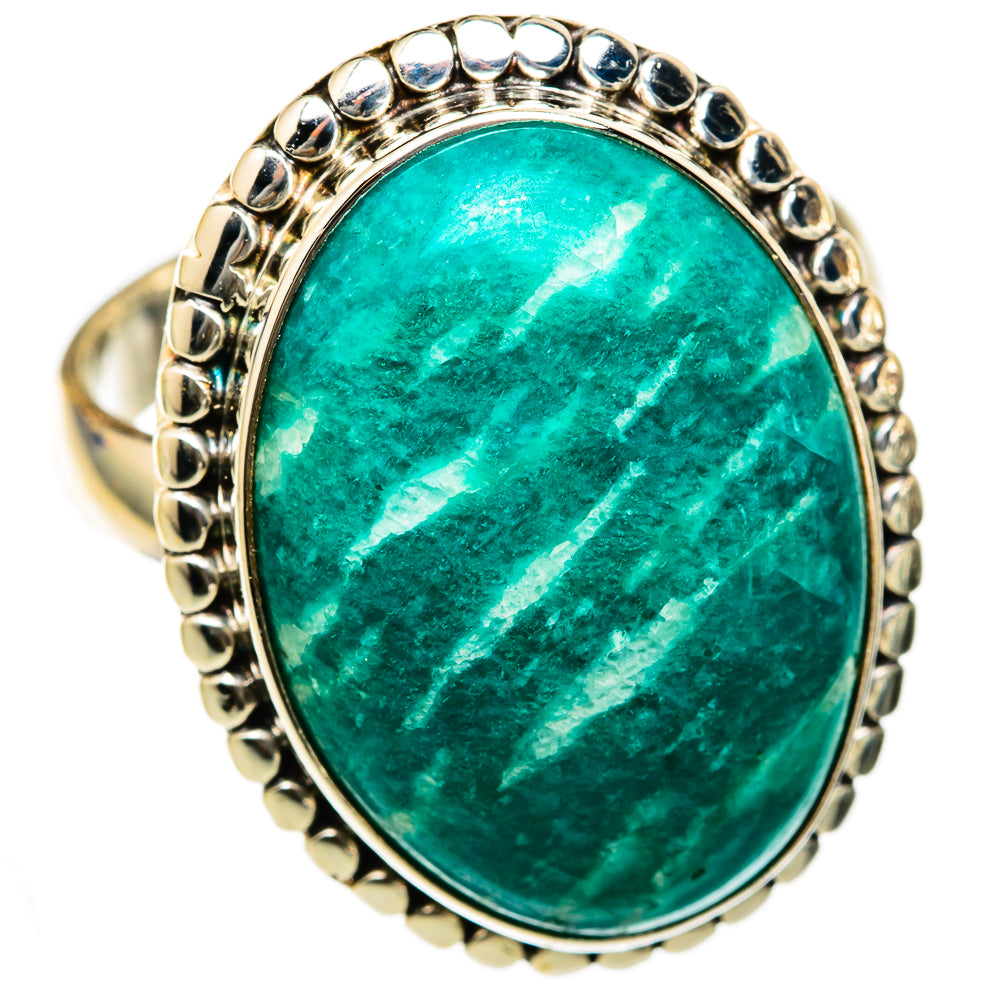Amazonite Rings handcrafted by Anasilvercos - RING103400 - Photo 2