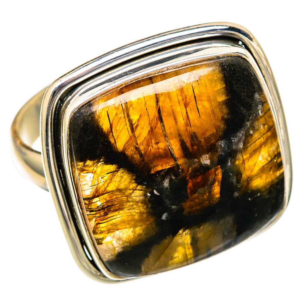 Chiastolite Rings handcrafted by Anasilvercos - RING103403 - Photo 2