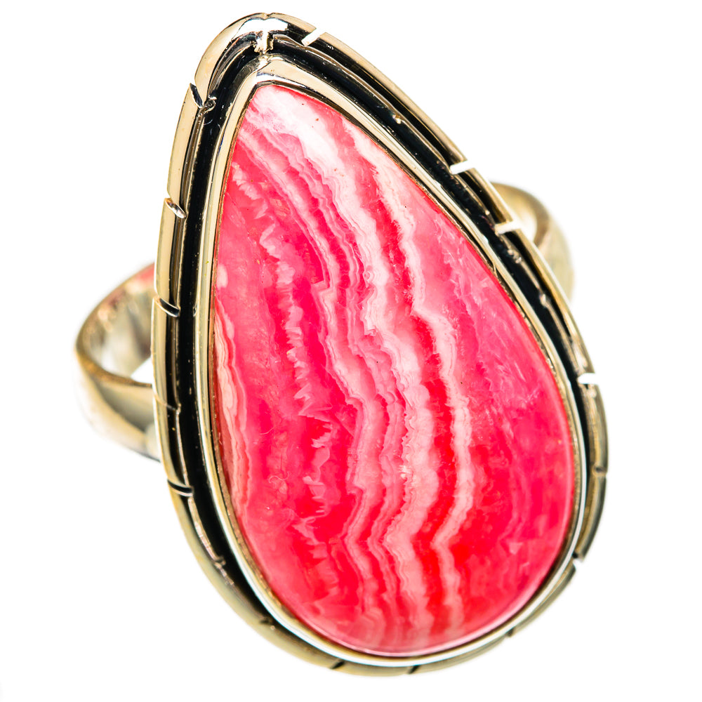 Rhodochrosite Rings handcrafted by Anasilvercos - RING103409