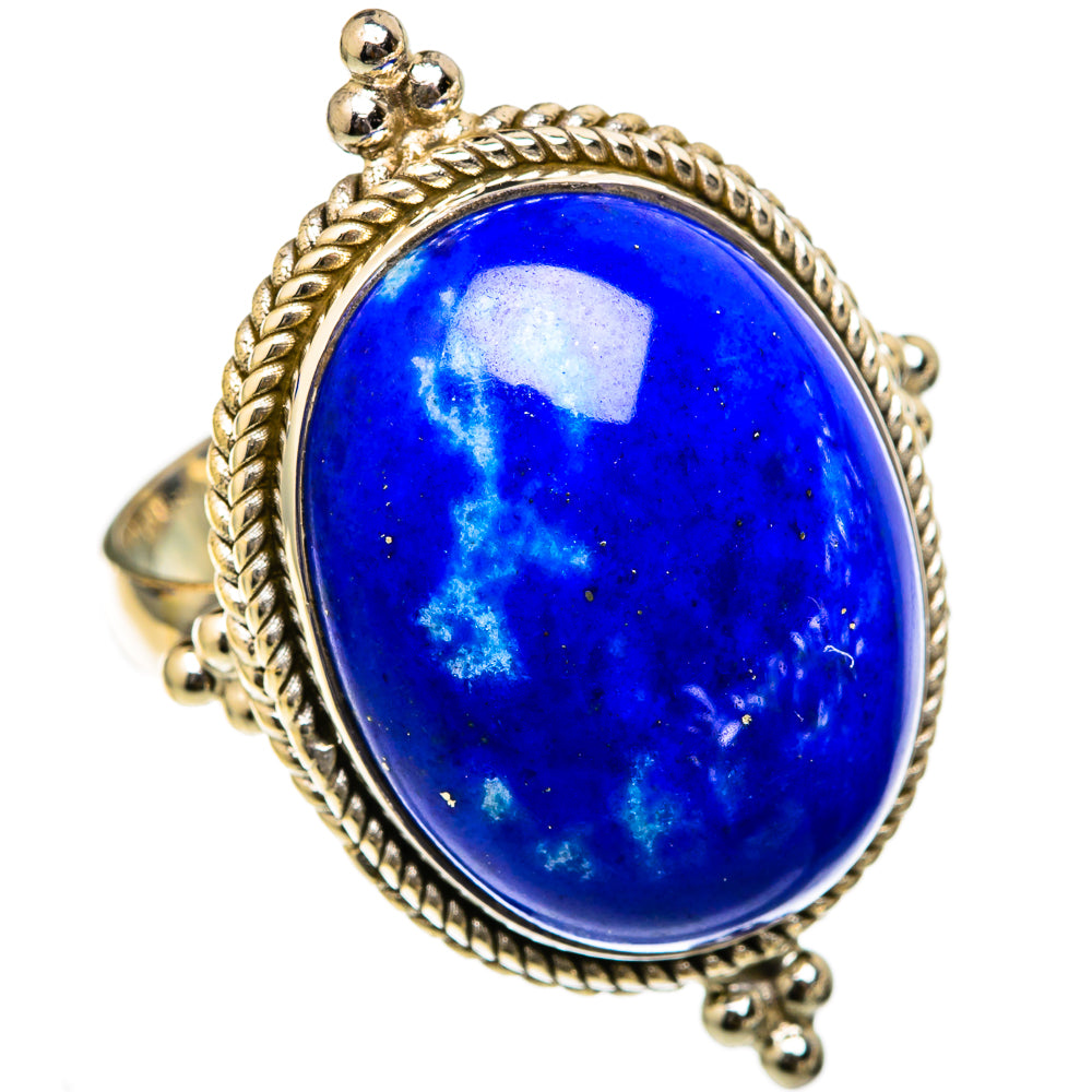 Lapis Lazuli Rings handcrafted by Anasilvercos - RING103435 - Photo 2