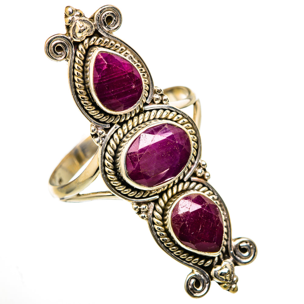 Ruby Rings handcrafted by Anasilvercos - RING103448