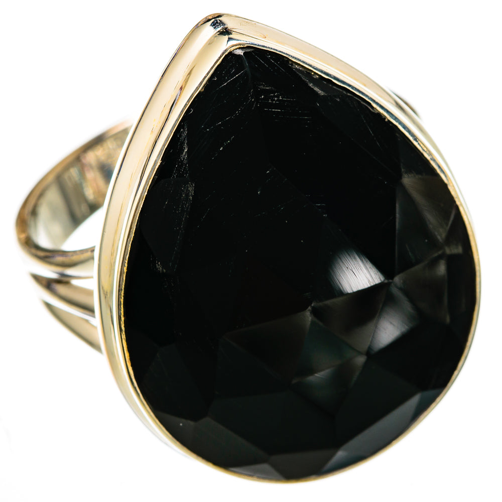 Black Onyx Rings handcrafted by Anasilvercos - RING103456 - Photo 2