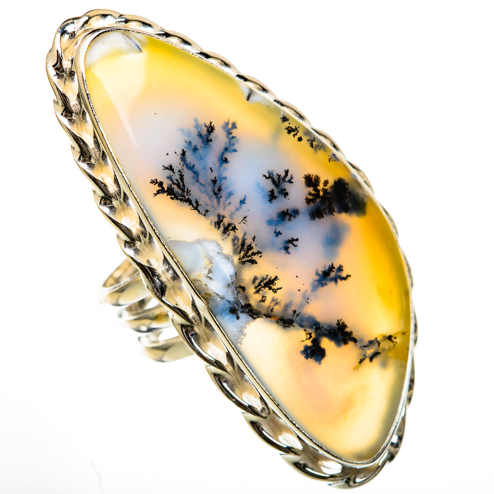 Dendritic Opal Rings handcrafted by Anasilvercos - RING103459