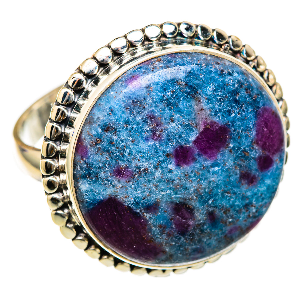 Ruby Fuchsite Rings handcrafted by Anasilvercos - RING103467 - Photo 2