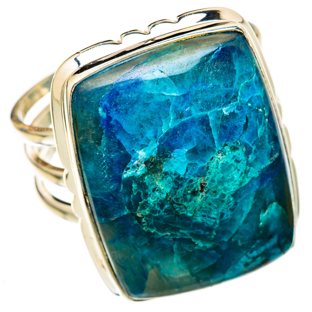 Chrysocolla Rings handcrafted by Anasilvercos - RING103468 - Photo 2