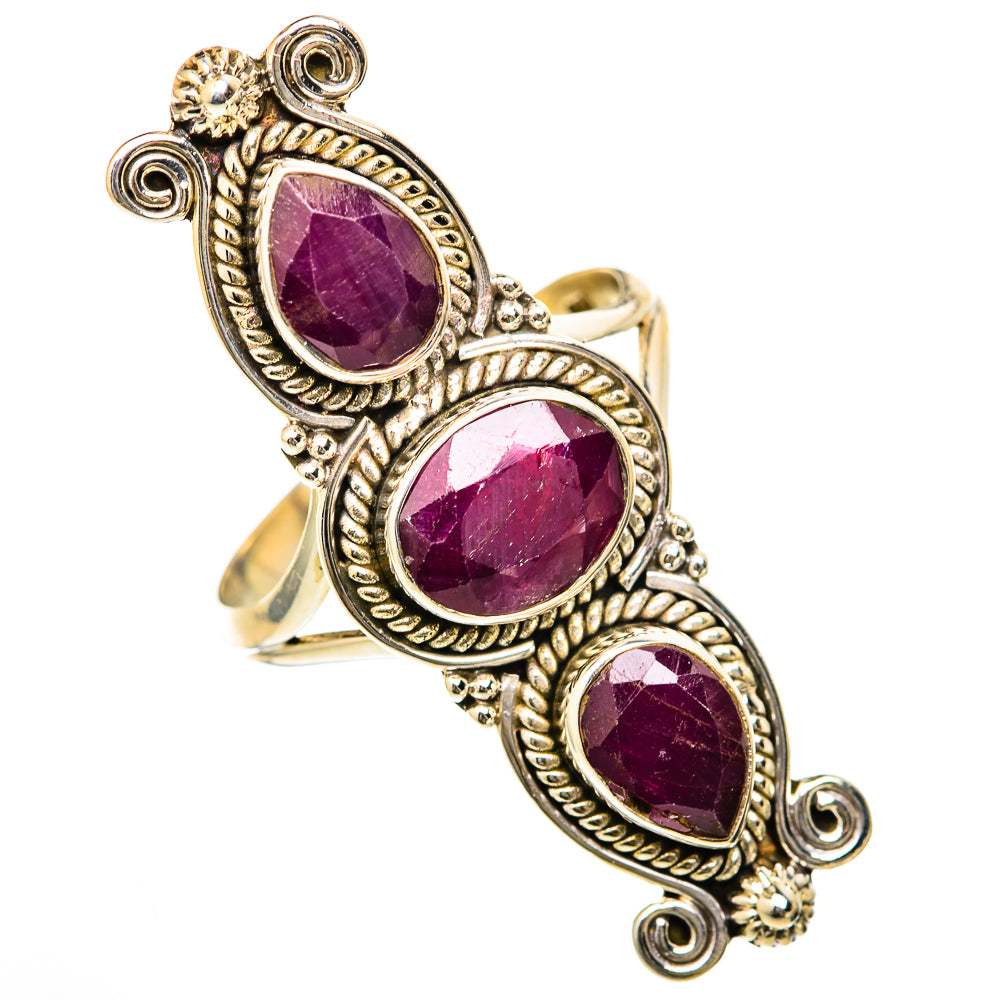 Ruby Rings handcrafted by Anasilvercos - RING103474