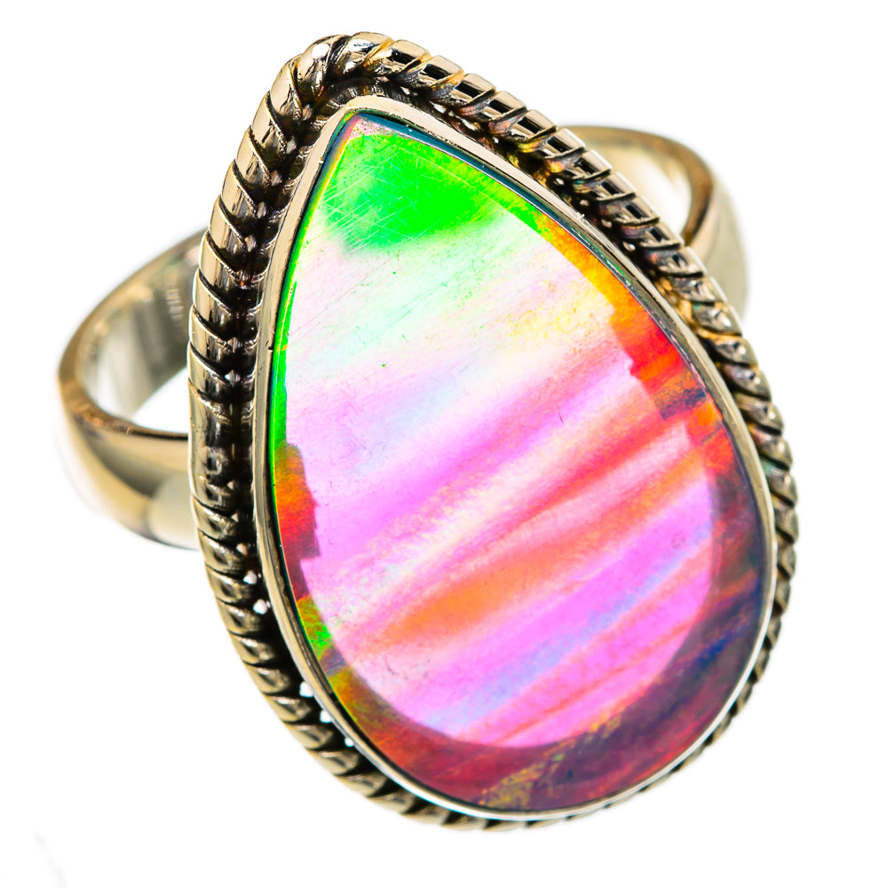 Aura Opal Rings handcrafted by Anasilvercos - RING103511