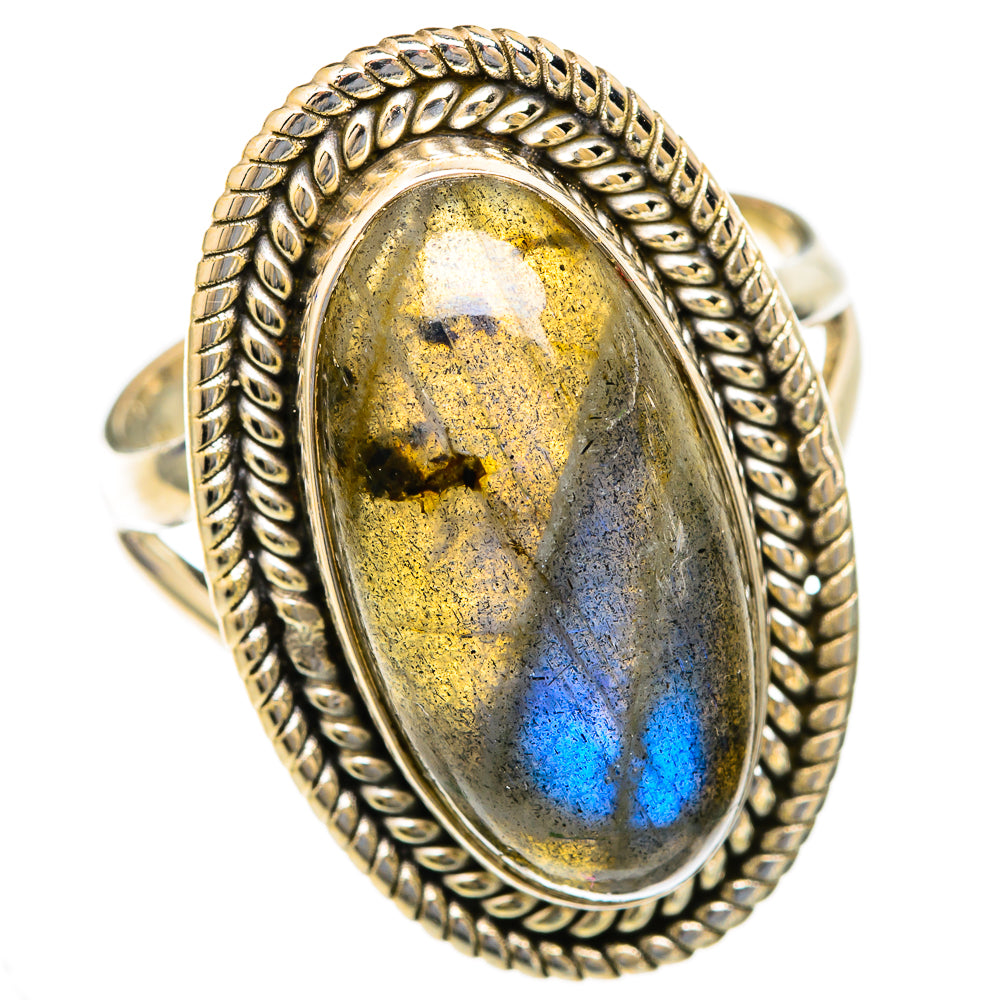 Labradorite Rings handcrafted by Anasilvercos - RING103514 - Photo 2