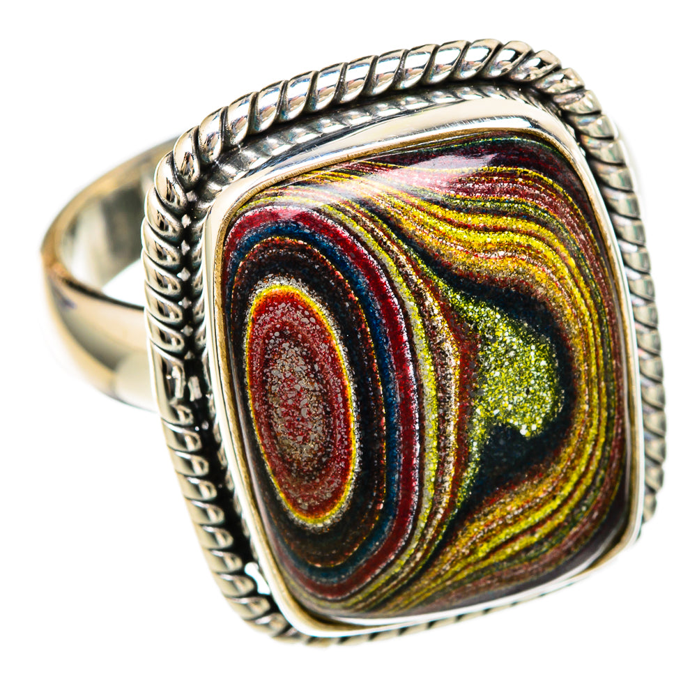 Bullseye Jasper Rings handcrafted by Anasilvercos - RING103518
