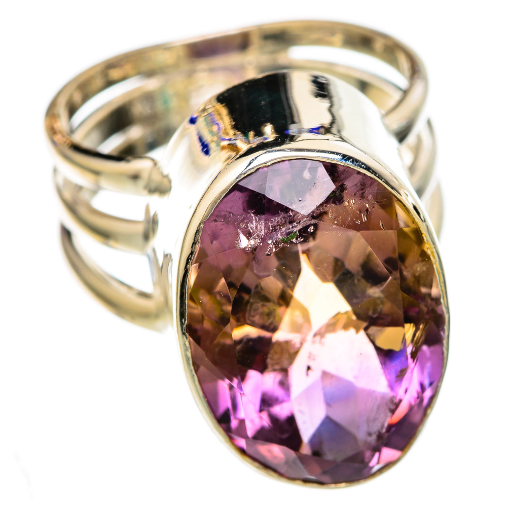 Ametrine Rings handcrafted by Anasilvercos - RING103536