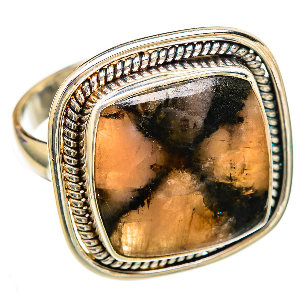 Chiastolite Rings handcrafted by Anasilvercos - RING103549
