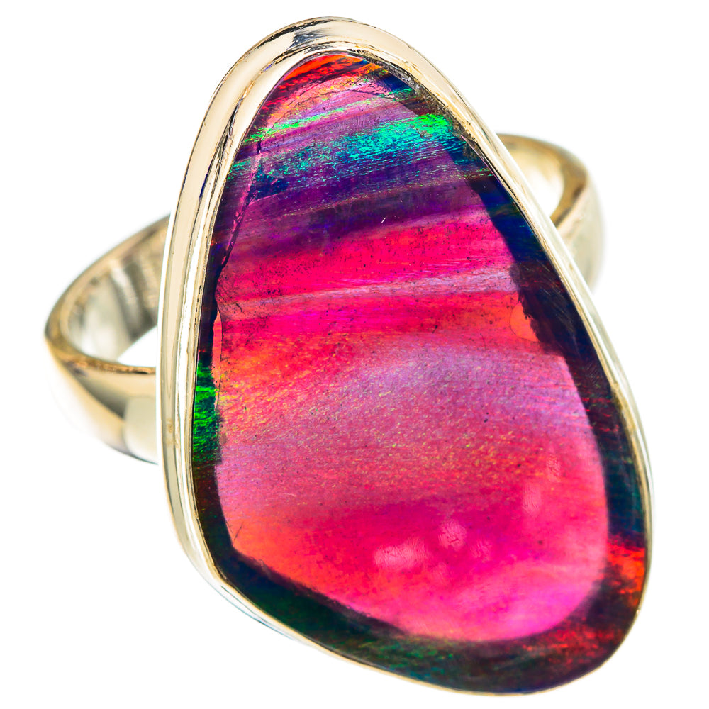 Aura Opal Rings handcrafted by Anasilvercos - RING103568