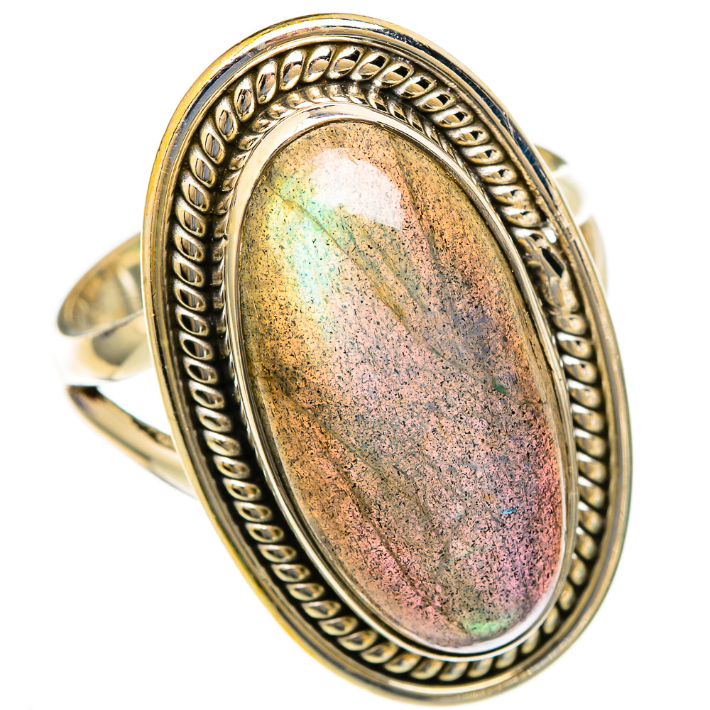 Labradorite Rings handcrafted by Anasilvercos - RING103574