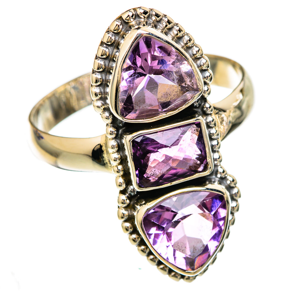 Amethyst Rings handcrafted by Anasilvercos - RING103584