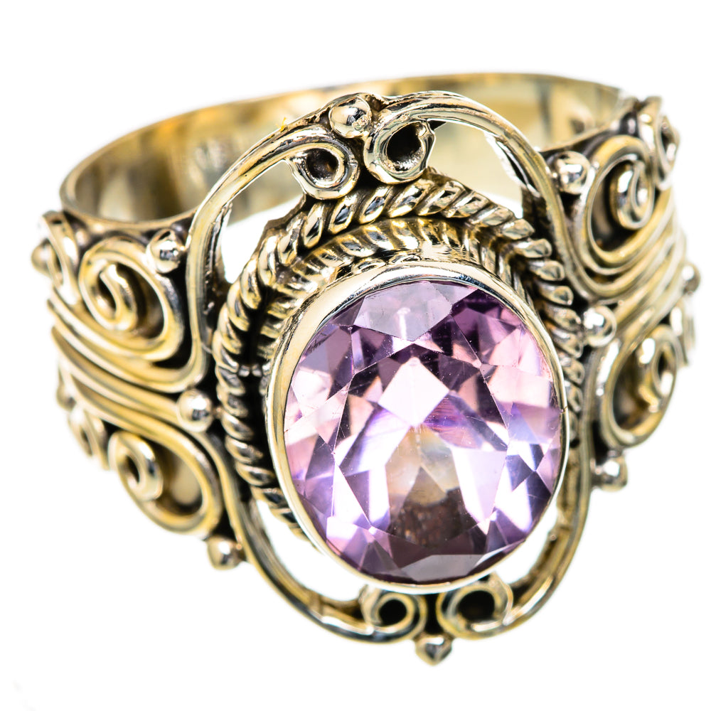 Amethyst Rings handcrafted by Anasilvercos - RING103616