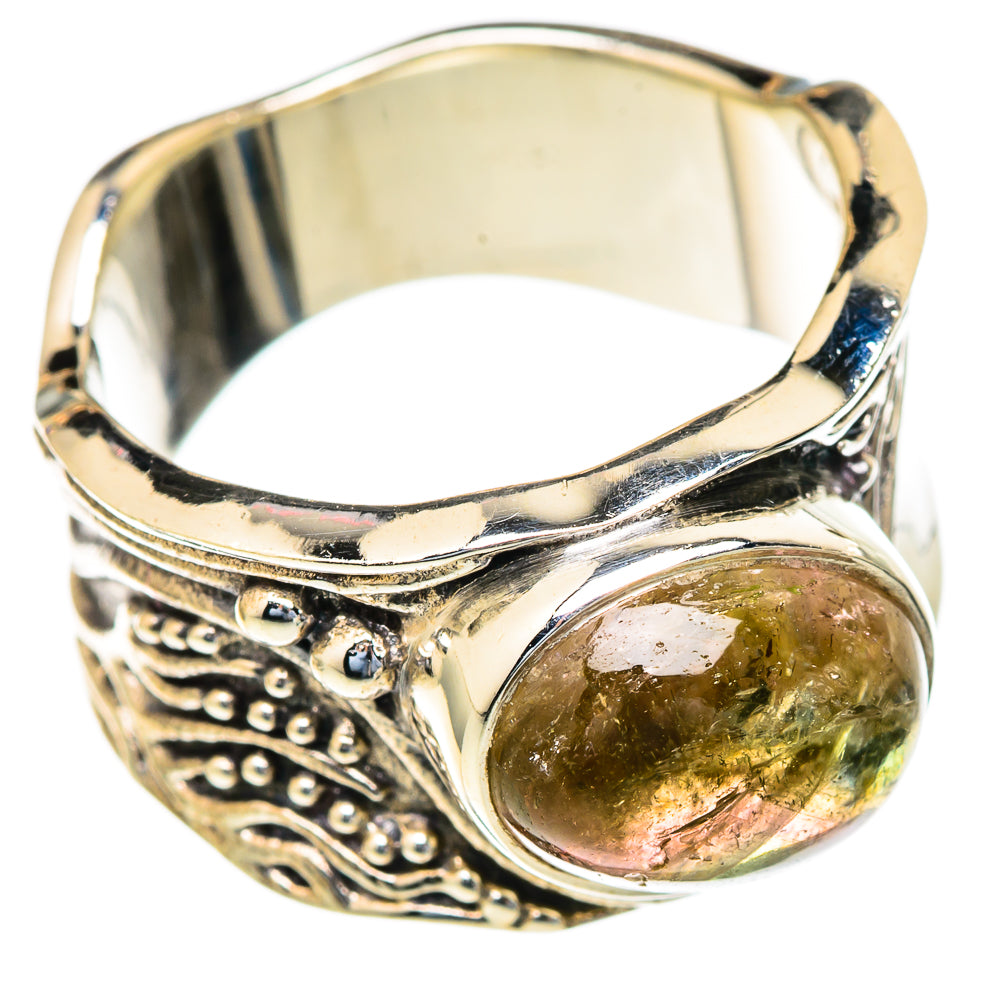 Watermelon Tourmaline Rings handcrafted by Anasilvercos - RING103625 - Photo 2
