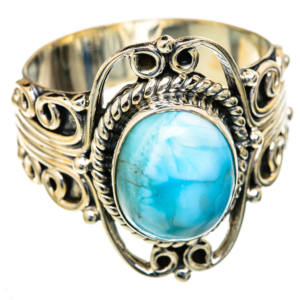 Larimar Rings handcrafted by Anasilvercos - RING103631 - Photo 2