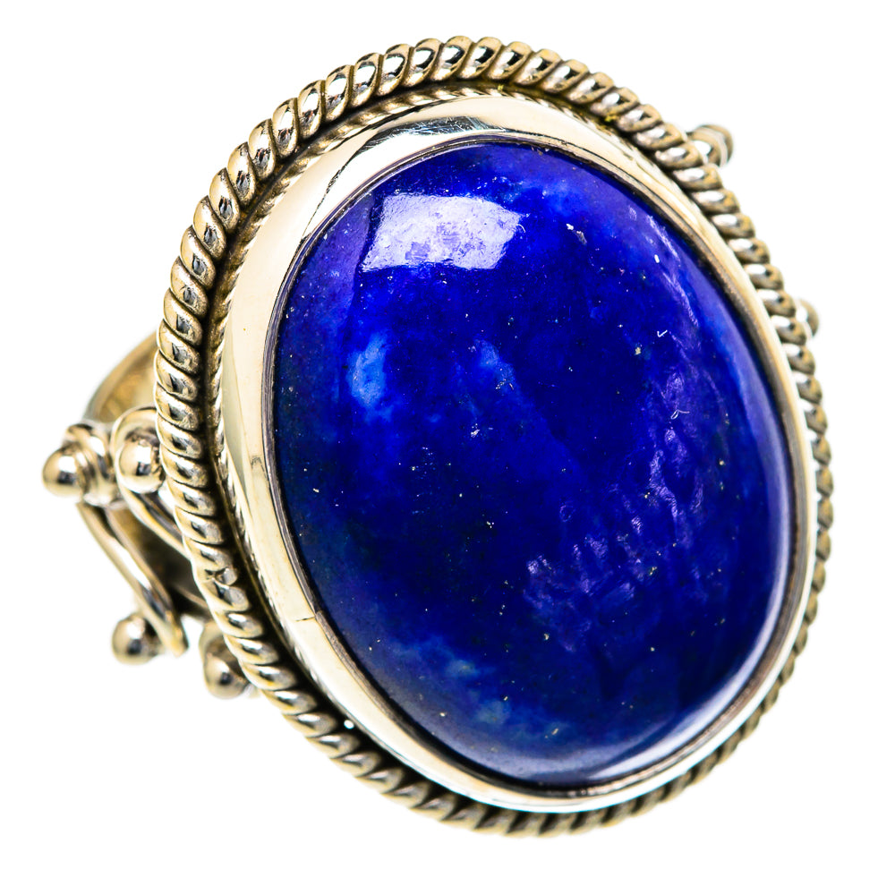 Lapis Lazuli Rings handcrafted by Anasilvercos - RING103635