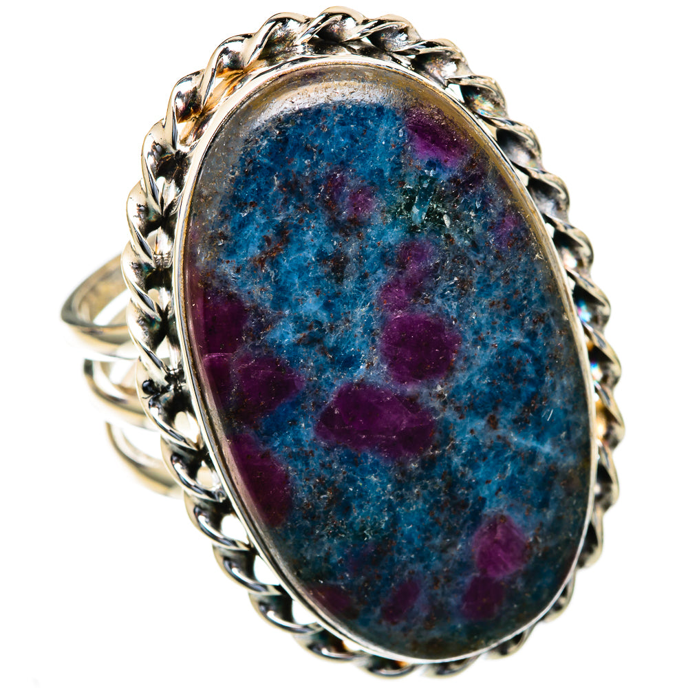 Ruby Fuchsite Rings handcrafted by Anasilvercos - RING103639 - Photo 2