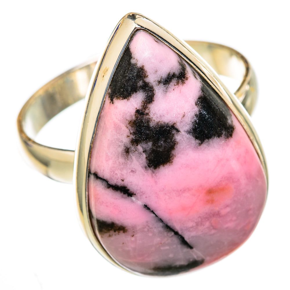Rhodonite Rings handcrafted by Anasilvercos - RING103659 - Photo 2