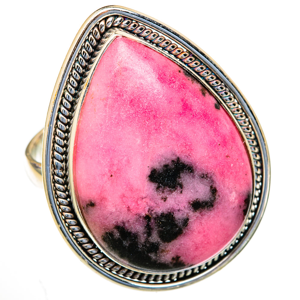 Rhodonite Rings handcrafted by Anasilvercos - RING103663 - Photo 2