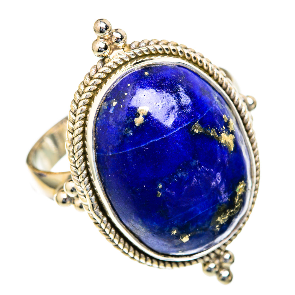 Lapis Lazuli Rings handcrafted by Anasilvercos - RING103693 - Photo 2
