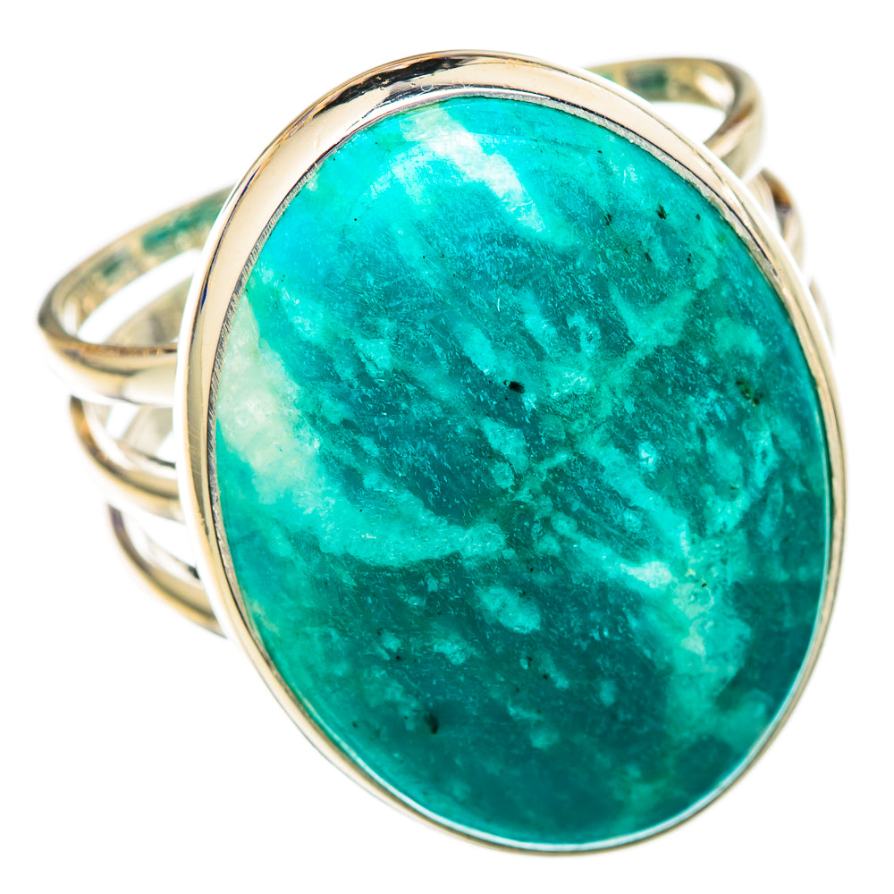 Amazonite Rings handcrafted by Anasilvercos - RING103707 - Photo 2