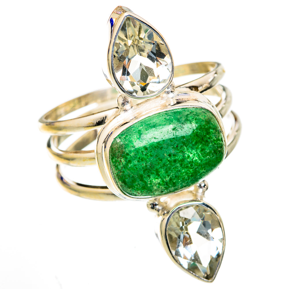 Lizard Jasper Rings handcrafted by Anasilvercos - RING103710 - Photo 2