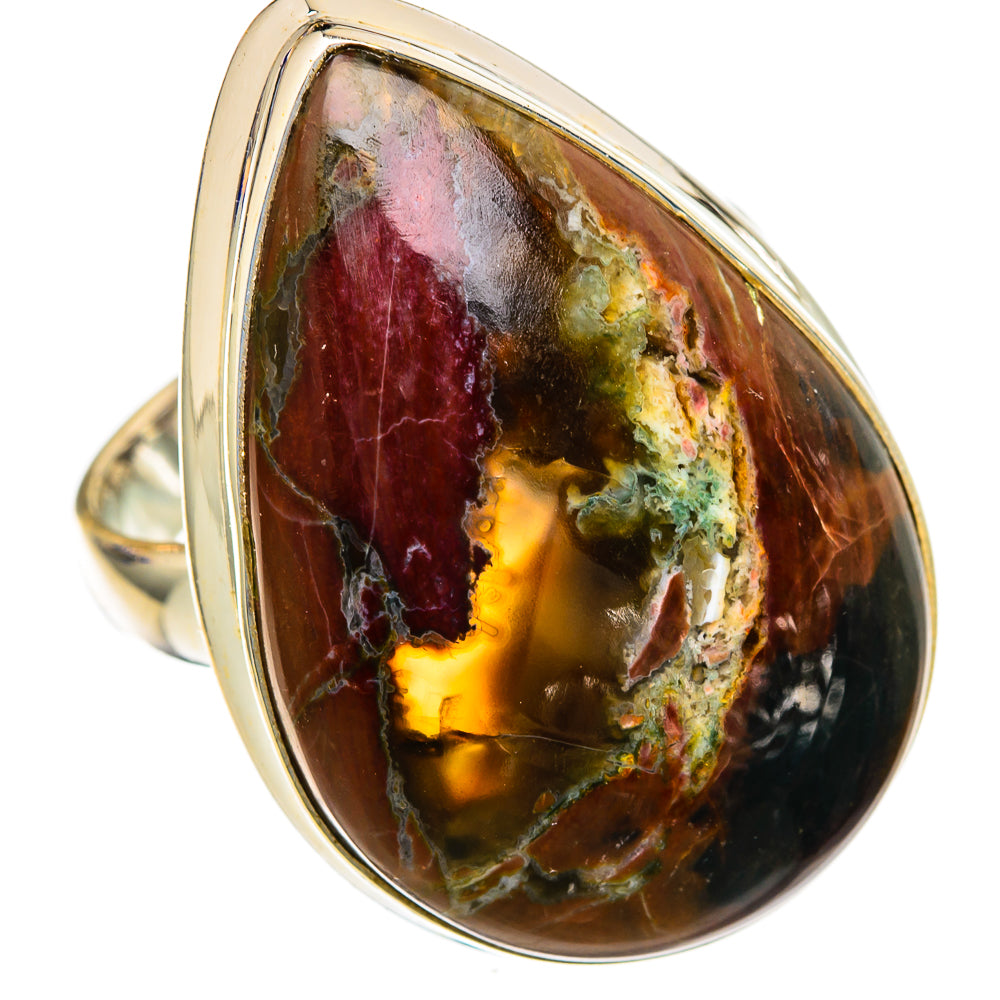 Butterfly Jasper Rings handcrafted by Anasilvercos - RING103714