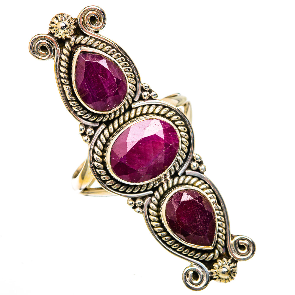 Ruby Rings handcrafted by Anasilvercos - RING103725