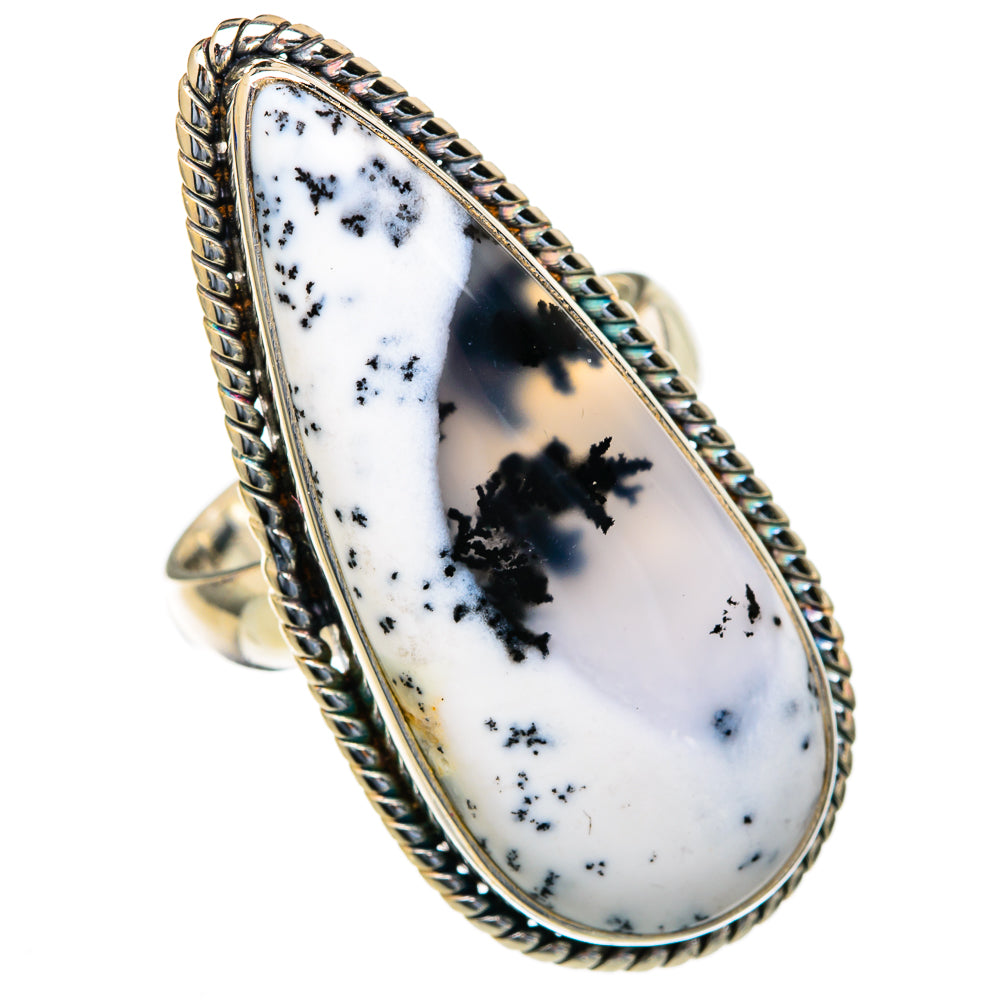 Dendritic Opal Rings handcrafted by Anasilvercos - RING103742