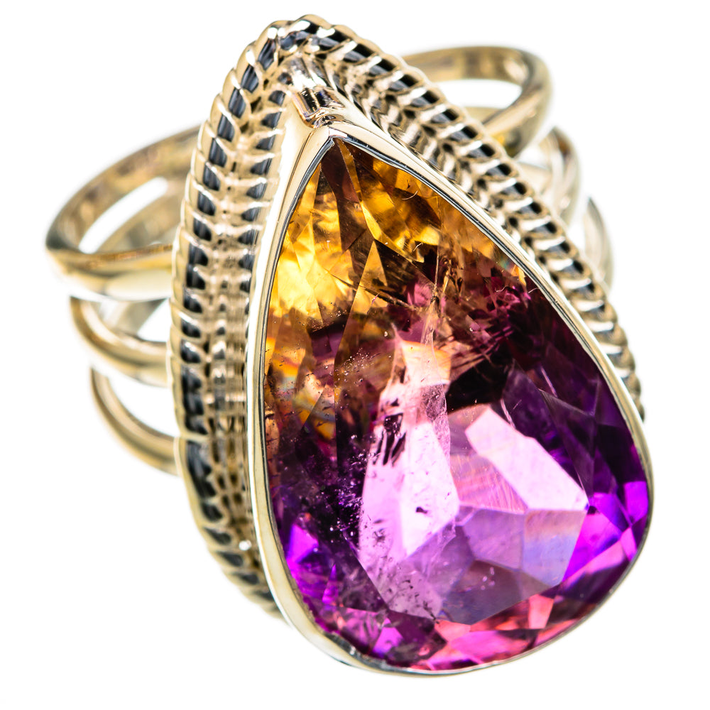 Ametrine Rings handcrafted by Anasilvercos - RING103776