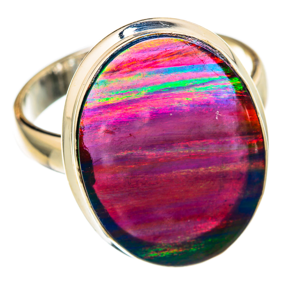 Aura Opal Rings handcrafted by Anasilvercos - RING103796