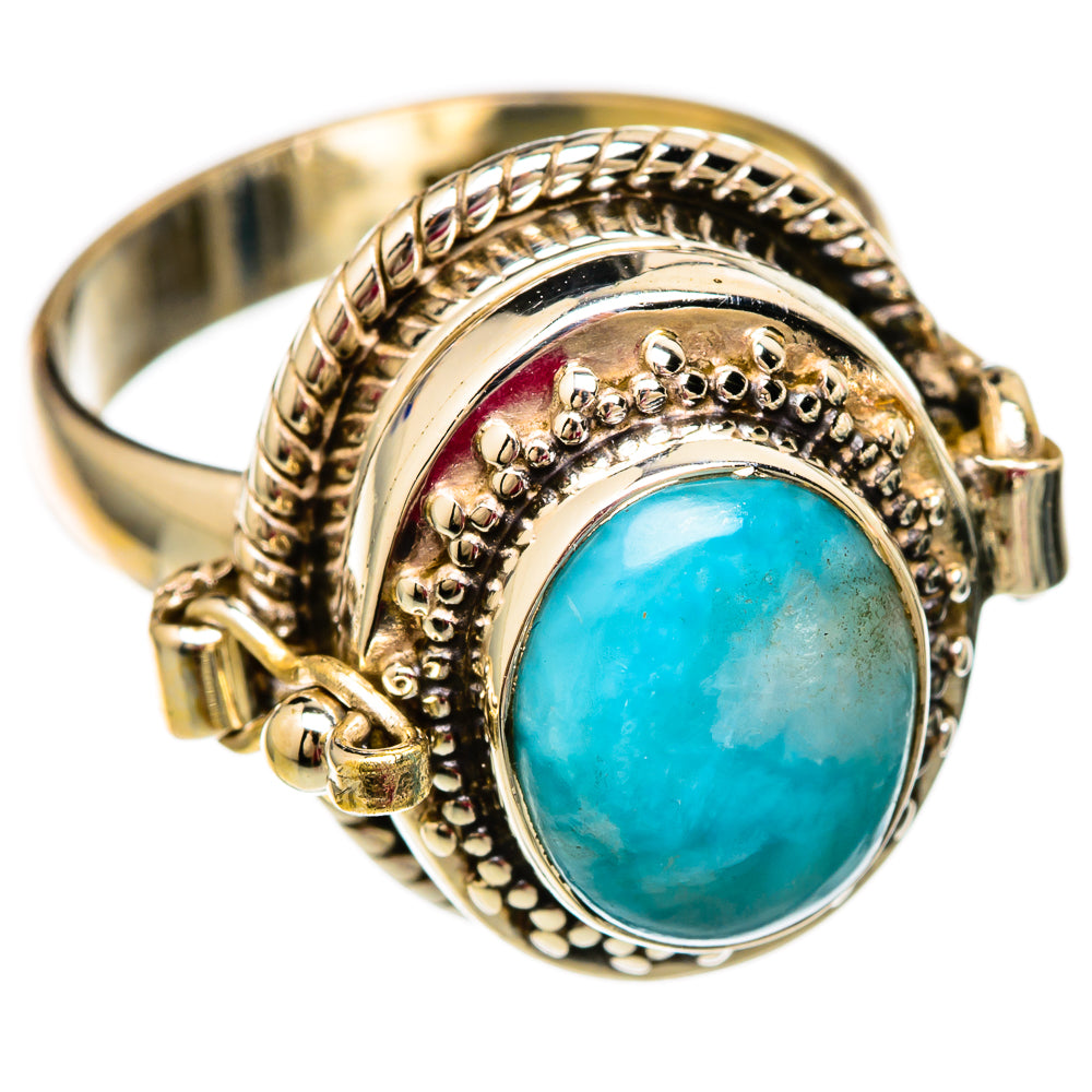 Larimar Rings handcrafted by Anasilvercos - RING103800 - Photo 2
