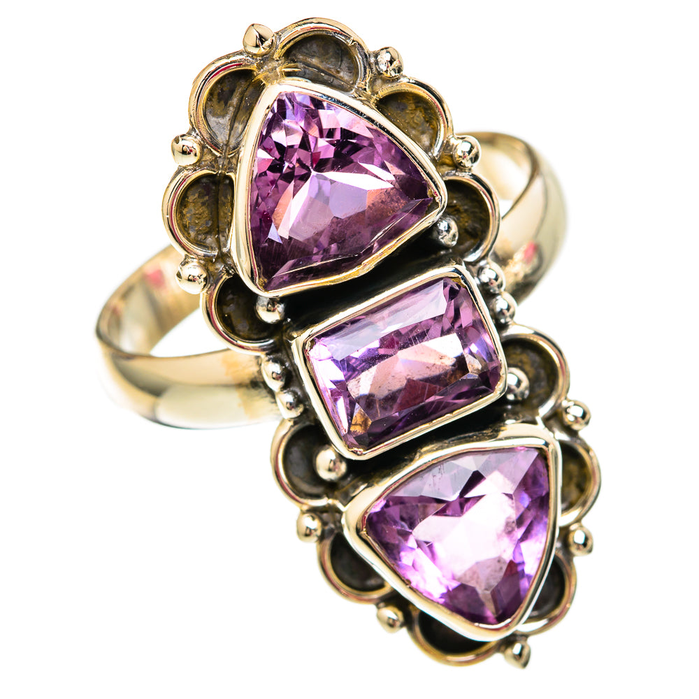 Amethyst Rings handcrafted by Anasilvercos - RING103809 - Photo 2