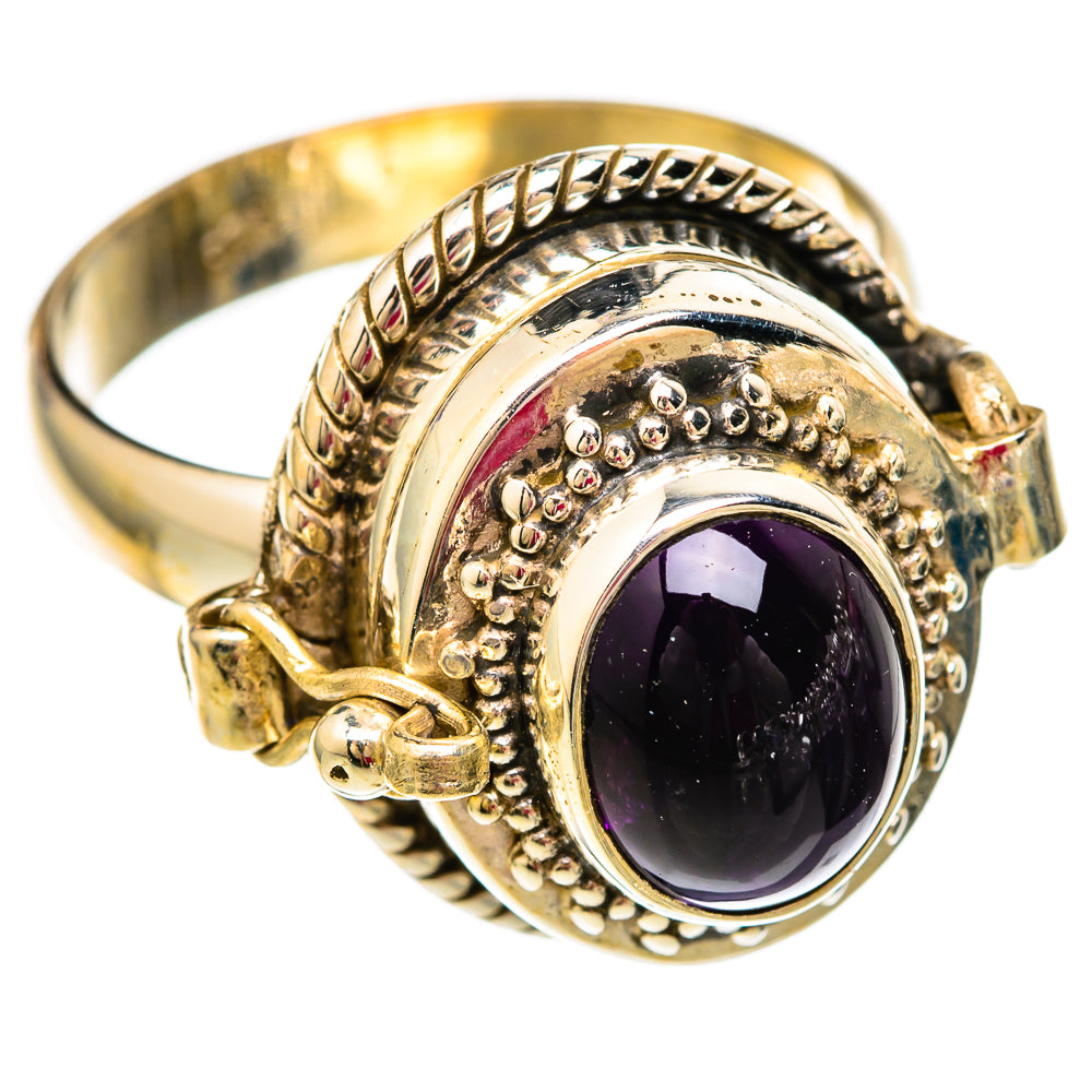 Amethyst Rings handcrafted by Anasilvercos - RING103810 - Photo 2